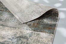 Teppich in Creme/Anthrazit Design - 230x160x0,6 (LxBxH)