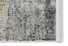 Teppich in Creme/Anthrazit Design - 290x200x0,6 (LxBxH)