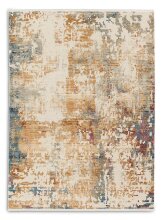 Teppich in Vintage gold aus 100% Polyester -...