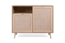 Kommode >Kuta< in Sonoma-Eiche - 101.4x87x40cm (BxHxT)
