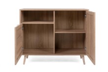 Kommode >Kuta< in Sonoma-Eiche - 101.4x87x40cm (BxHxT)