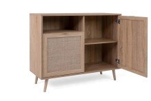 Kommode >Kuta< in Sonoma-Eiche - 101.4x87x40cm (BxHxT)