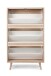 Schuhkipper >Kuta< in Sonoma-Eiche - 70x125x24cm (BxHxT)
