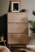 Schuhkipper >Kuta< in Sonoma-Eiche - 70x125x24cm (BxHxT)