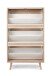 Schuhkipper >Kuta< in Sonoma-Eiche - 70x125x24cm (BxHxT)