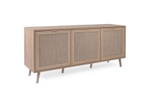 Sideboard >Kuta< in Sonoma-Eiche - 150x71x40cm (BxHxT)