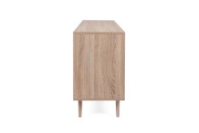 Sideboard >Kuta< in Sonoma-Eiche - 150x71x40cm (BxHxT)