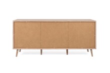 Sideboard >Kuta< in Sonoma-Eiche - 150x71x40cm (BxHxT)