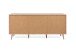 Sideboard >Kuta< in Sonoma-Eiche - 150x71x40cm (BxHxT)