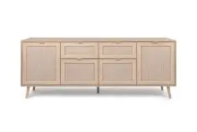 Sideboard >Kuta< in Braun - 180x71x40cm (BxHxT)