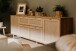 Sideboard >Kuta< in Braun - 180x71x40cm (BxHxT)