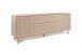 Sideboard >Kuta< in Braun - 180x71x40cm (BxHxT)