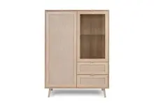 Highboard >Kuta< in Sonoma-Eiche Nachbildung -...