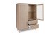 Highboard >Kuta< in Sonoma-Eiche Nachbildung - 101.4x139x40cm (BxHxT)