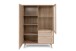 Highboard >Kuta< in Sonoma-Eiche Nachbildung - 101.4x139x40cm (BxHxT)