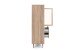 Highboard >Kuta< in Sonoma-Eiche Nachbildung - 101.4x139x40cm (BxHxT)