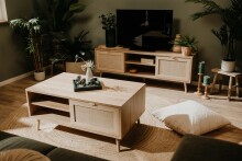 Couchtisch >Kuta< in Sonoma-Eiche Nachbildung - 100x46x60cm (BxHxT)
