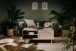Couchtisch >Kuta< in Sonoma-Eiche Nachbildung - 100x46x60cm (BxHxT)