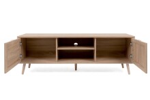 TV-Board >Kuta< in Sonoma-Eiche Nachbildung - 150x52x40cm (BxHxT)