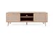 TV-Board >Kuta< in Sonoma-Eiche Nachbildung - 150x52x40cm (BxHxT)