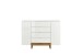 Sideboard >Fantasia< in Weiß - 124,7x89x48cm (BxHxT)