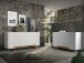 Sideboard >Fantasia< in Weiß - 124,7x89x48cm (BxHxT)