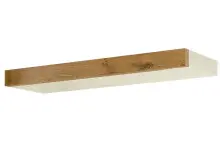 Wandboard >Fantasia< in Weiß - 100x8x29cm...