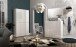 Schuhschrank >Glossy< in Weiß Hochglanz - 120x200x34cm (BxHxT)