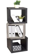 Regalwürfel >Cubo I< in Beton - 40x41x40cm (BxHxT)