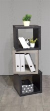 Regalwürfel >Cubo I< in Graphit - 40x41x40cm (BxHxT)
