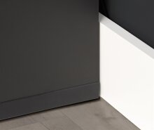 Schreibtisch >Tamas< in Schwarz/matt - 160x91,1x72cm (BxHxT)