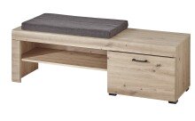 Sitzbank >Wally< in Artisan Eiche aus MDF -...