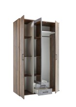 Kleiderschrank >Cilli< in Old Style - 120x197x54cm (BxHxT)