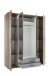 Kleiderschrank >Cilli< in Old Style - 159x197x54cm (BxHxT)