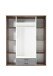 Kleiderschrank >Cilli< in Old Style - 159x197x54cm (BxHxT)