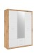 Kleiderschrank >Stern< in Artisan Eiche - 151x198x55cm (BxHxT)