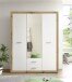 Kleiderschrank >Stern< in Artisan Eiche - 151x198x55cm (BxHxT)