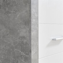Kleiderschrank >Stern< in Beton - 151x198x55cm (BxHxT)
