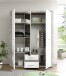 Kleiderschrank >Stern< in Beton - 151x198x55cm (BxHxT)
