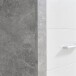 Kleiderschrank >Stern< in Beton - 151x198x55cm (BxHxT)