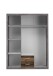 Kleiderschrank >Stern< in Betonoxid - 151x198x55cm (BxHxT)