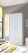 Kleiderschrank >Hamina< in Weiß - 81x176x51cm (BxHxT)