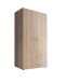 Kleiderschrank >Hamina< in Eiche Sonoma - 81x176x51cm (BxHxT)