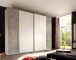 Kleiderschrank >Ketty< in Weiß / Beton - 315x225x61cm (BxHxT)