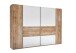 Kleiderschrank >San Nicolas< in Wildeiche Nachbildung - 312x225x61cm (BxHxT)
