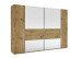 Kleiderschrank >San Nicolas< in Artisan Eiche Nachbildung - 267x226x60cm (BxHxT)