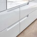 Kleiderschrank >Suzette< in Weiß - 126x208x57 (BxHxT)