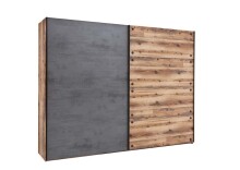 Kleiderschrank >Donielle< in Alpine Lodge - 270x210x60cm (BxHxT)