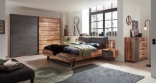Kleiderschrank >Donielle< in Alpine Lodge - 270x210x60cm (BxHxT)