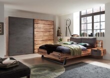 Kleiderschrank >Donielle< in Alpine Lodge - 270x210x60cm (BxHxT)